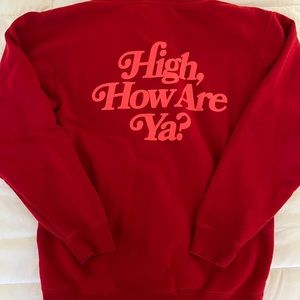 Jeffree Star Red 420 Hoodie